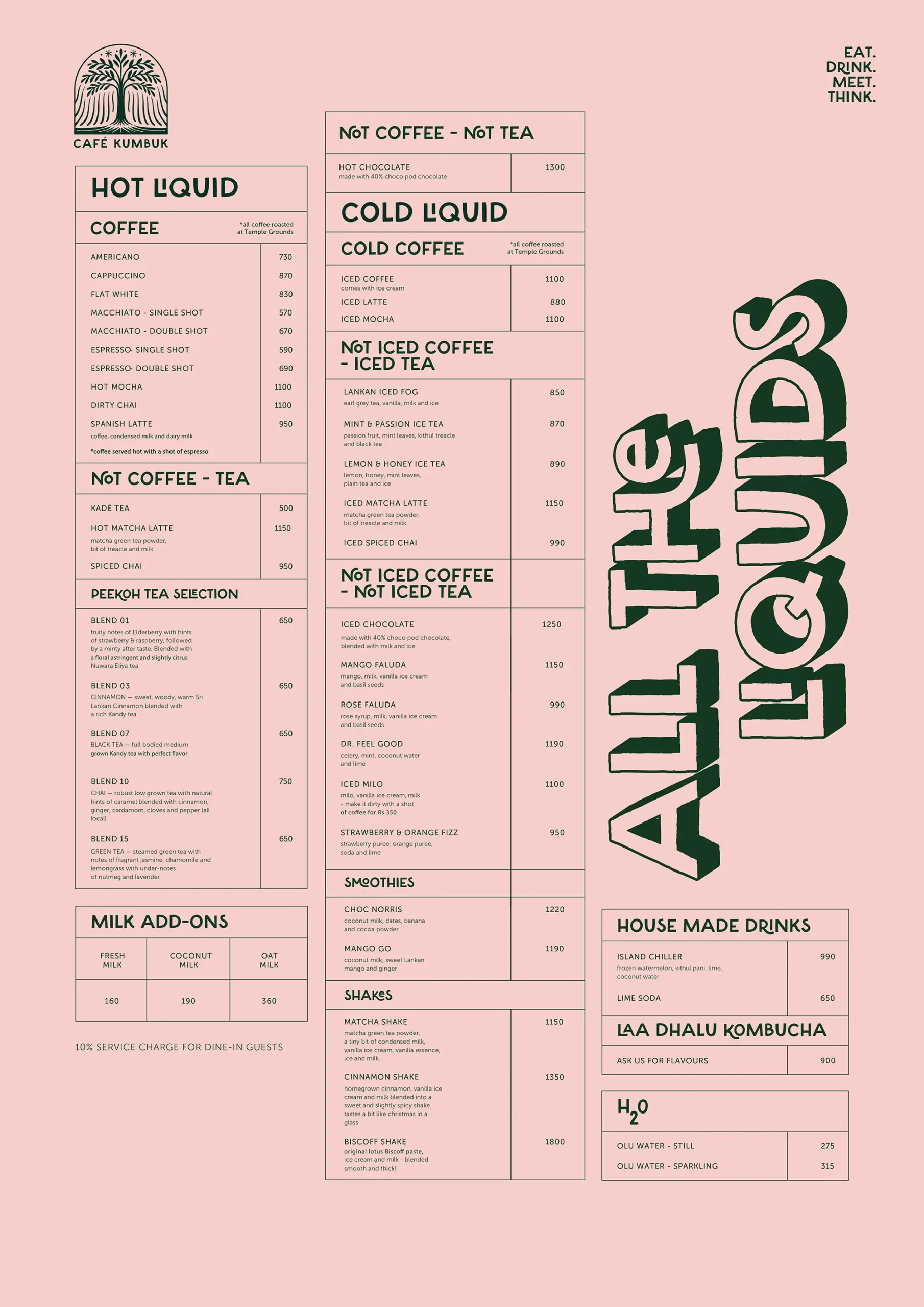 cafe kubuk menu two
