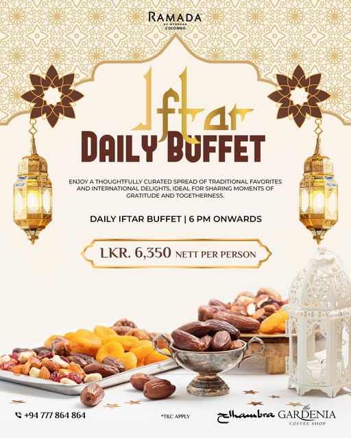 best iftar buffets ramada colombo