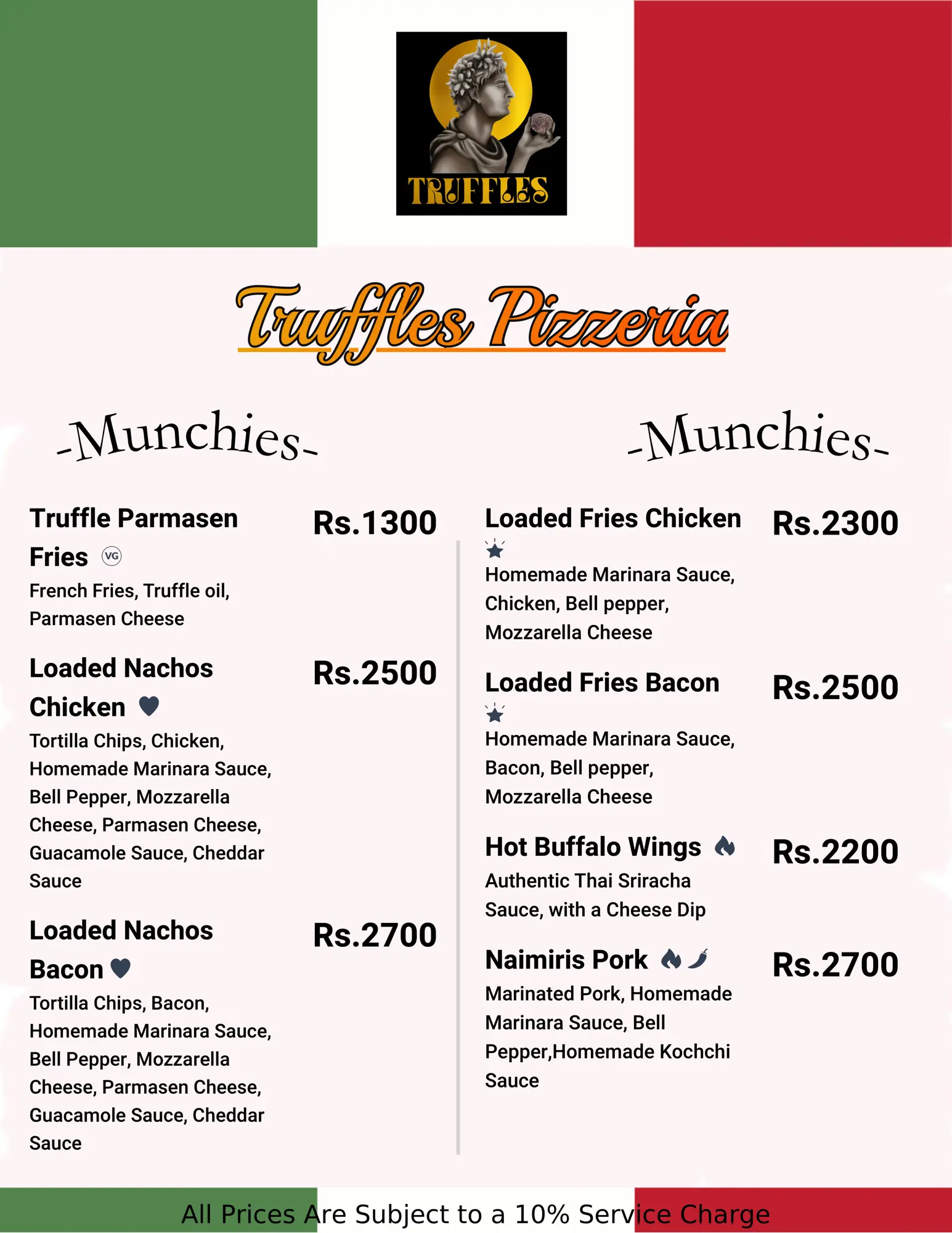 truffles pizzeria munchies