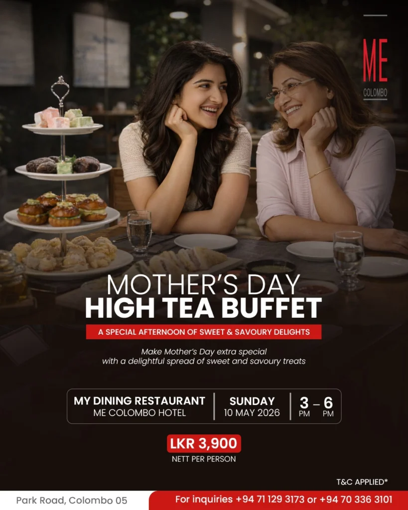 mother’s day high tea buffets in colombo me colombo 2026
